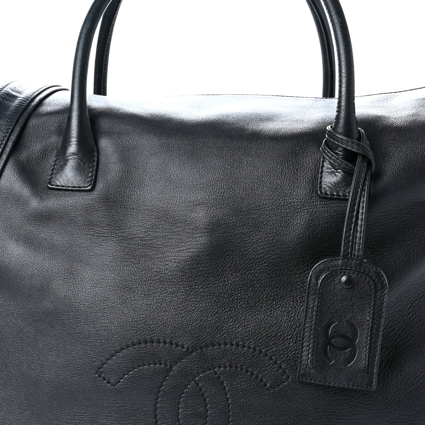 Lambskin Timeless CC Duffle Bag Black