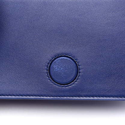 Gucci Velvet Matelasse GG Marmont Mini Bag Cobalt Blue 9 of 12