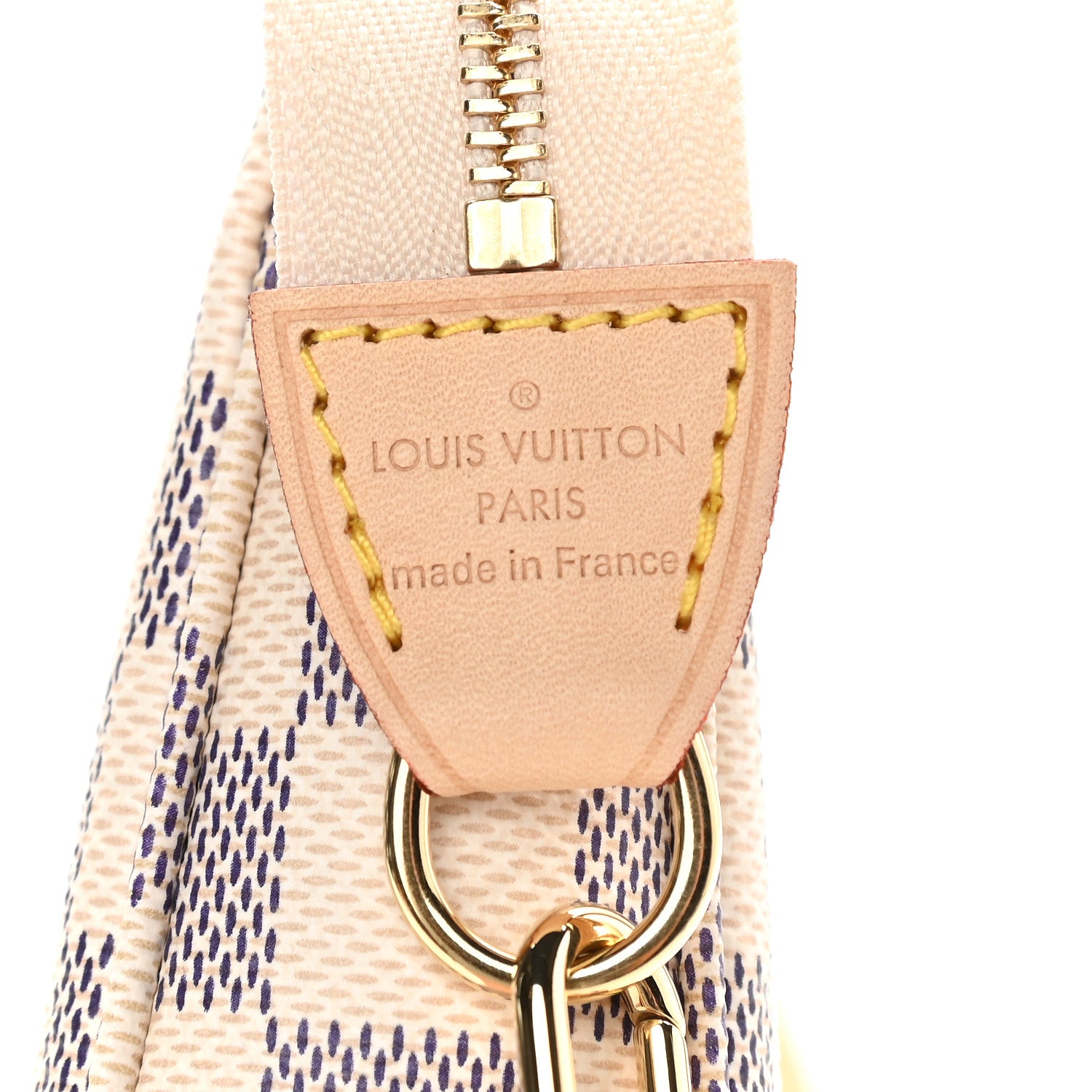 Louis Vuitton Damier Azur Pochette Accessories NM 6 of 8