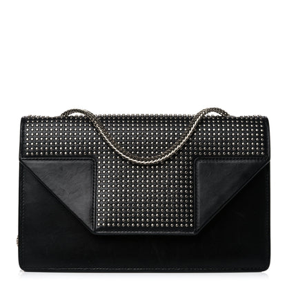 Saint Laurent Calfskin Studded Medium Betty Black 1 of 18