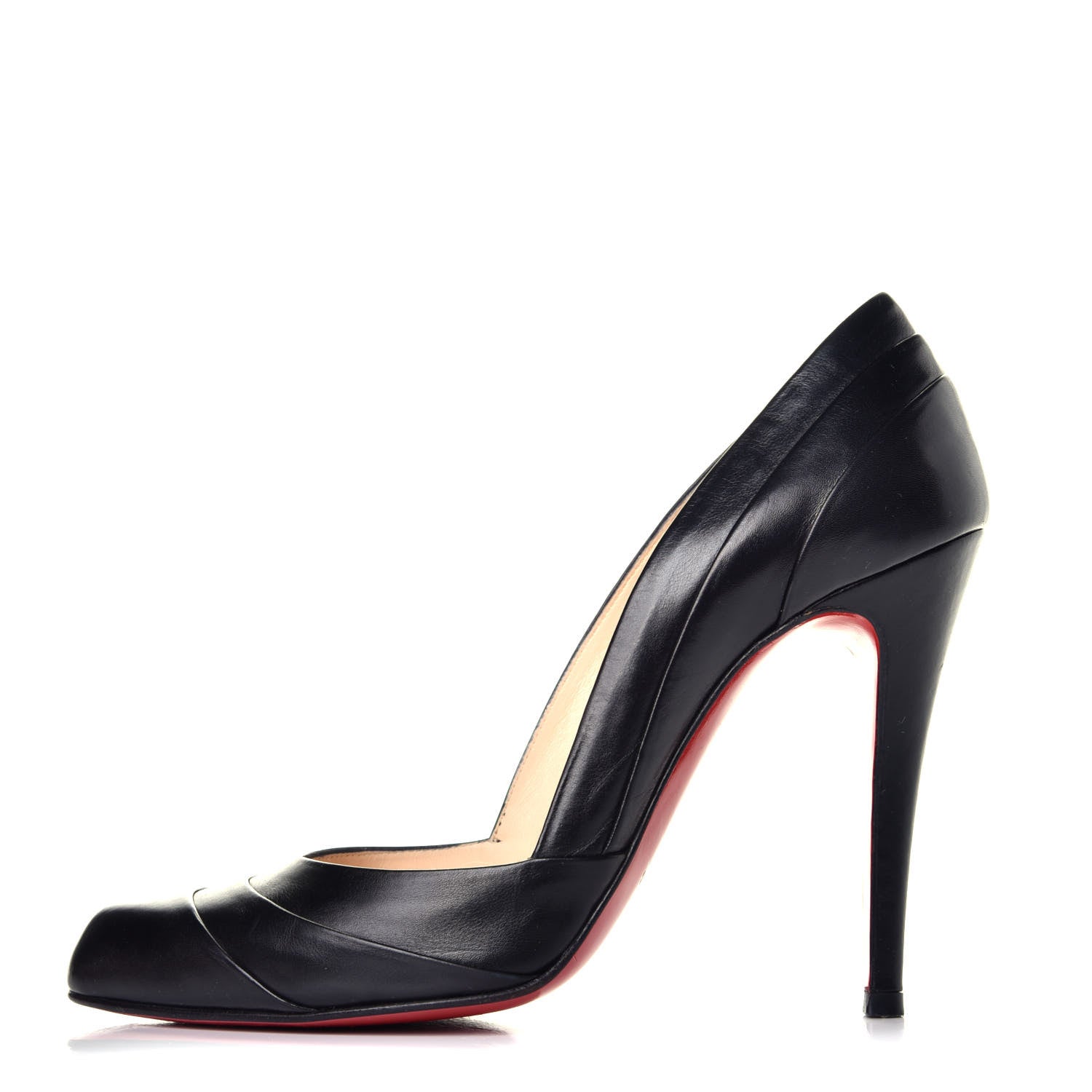 Christian Louboutin Calfskin Insectika 100 Pumps 38 Black 1 of 9