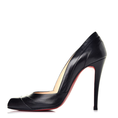 Christian Louboutin Calfskin Insectika 100 Pumps 38 Black 1 of 9