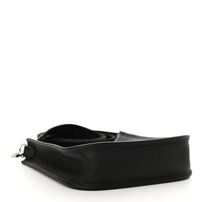 Hermes Taurillon Clemence Evelyne TPM Black 4 of 10