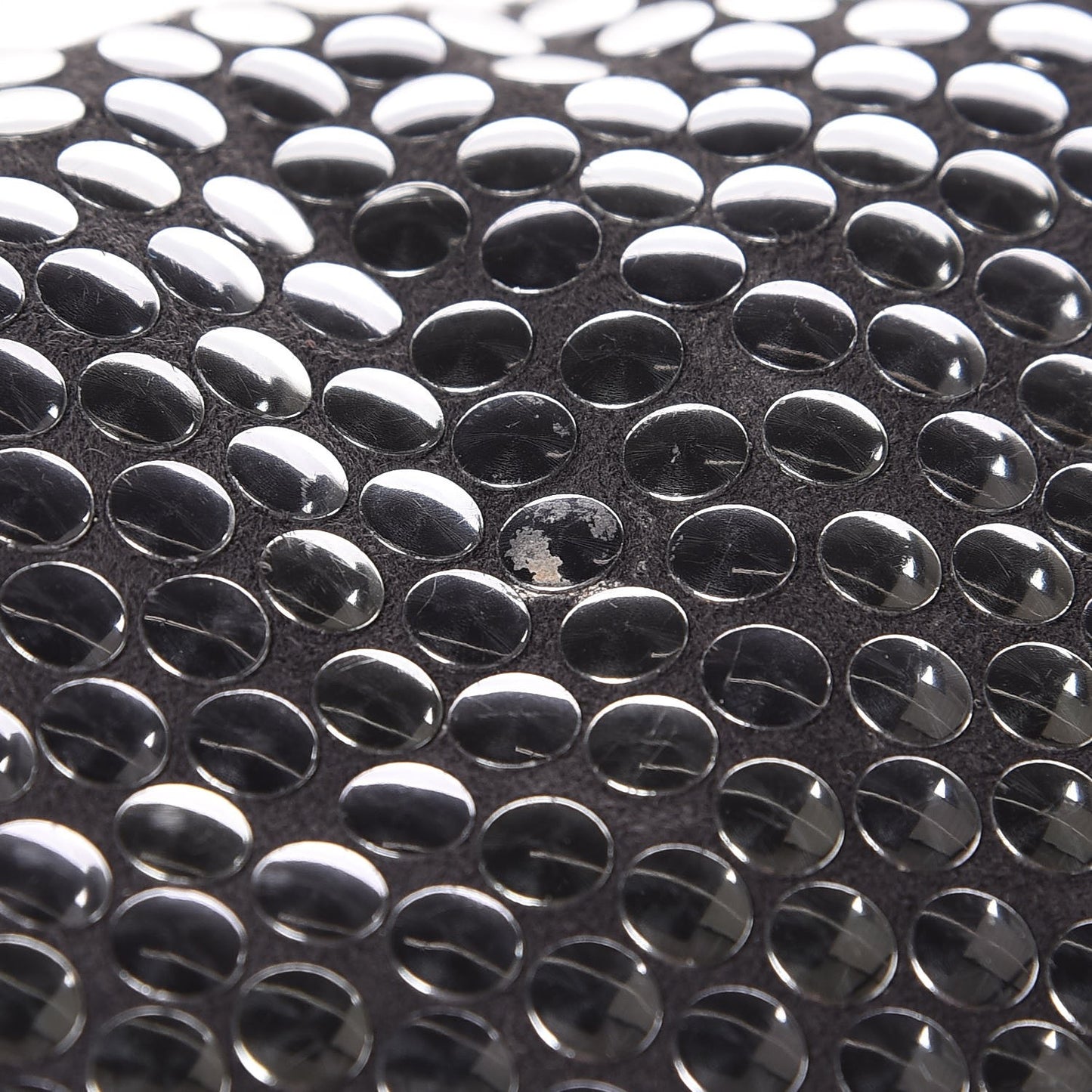 Studded Eco Suede Falabella Tote Black