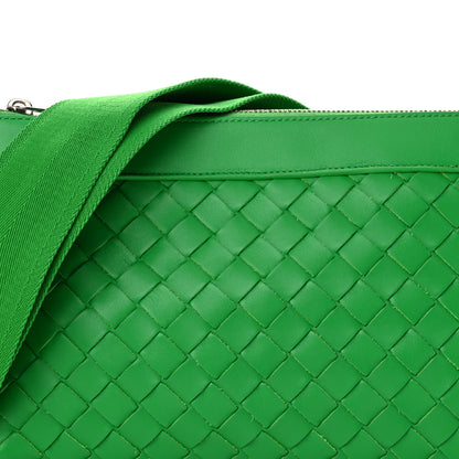 Bottega Veneta Nappa Intrecciato Duo Shoulder Bag Parakeet 9 of 11