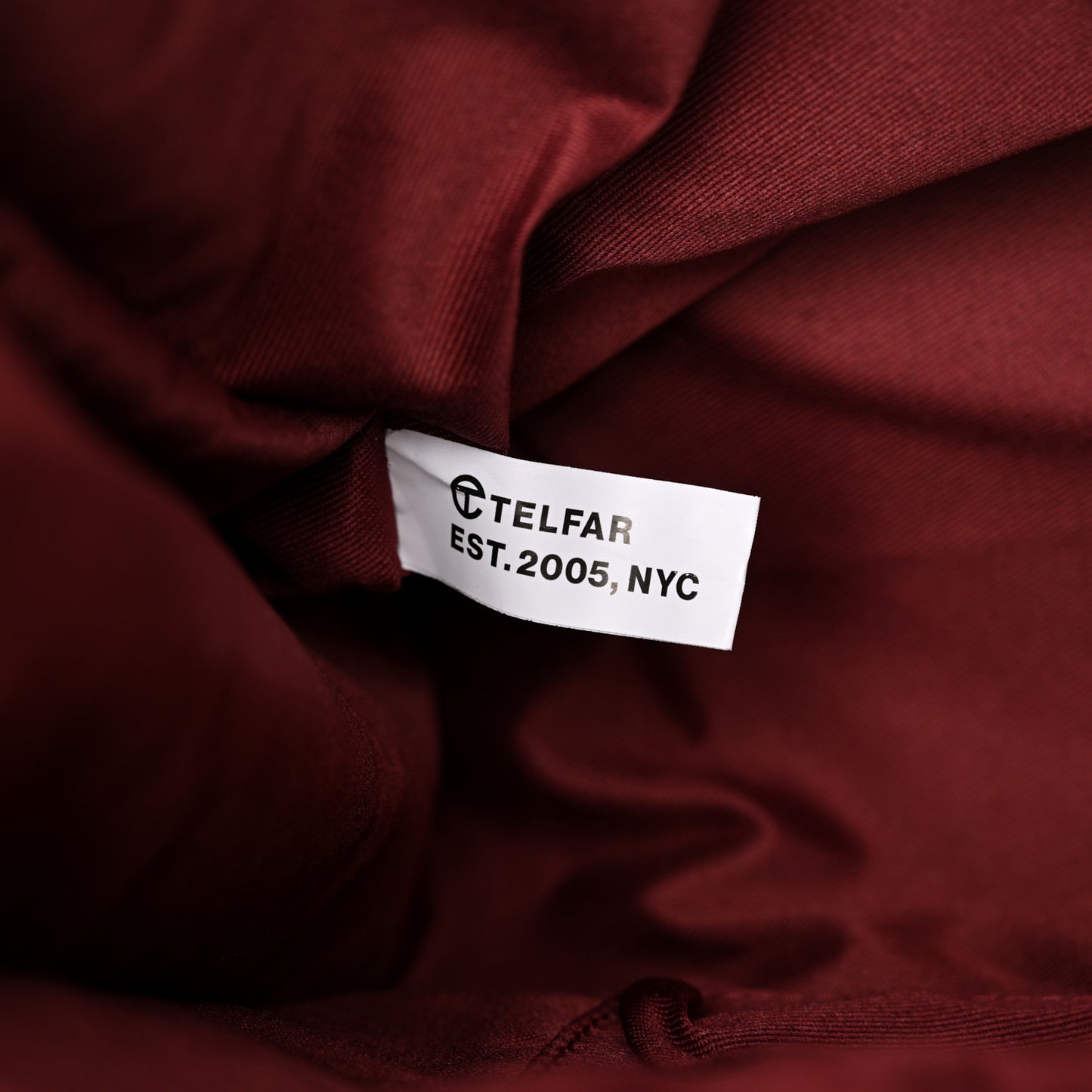 Vegan Leather Medium Shopping Bag Oxblood