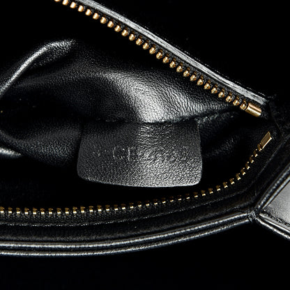 Celine Shiny Calfskin Medium Triomphe Black 8 of 11