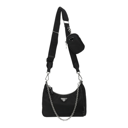Prada Nylon Re-Edition 2005 Shoulder Bag Black 1 of 10