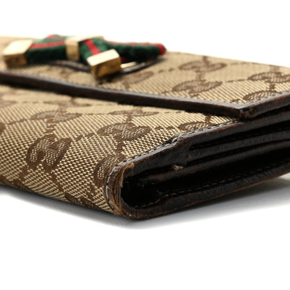 Gucci Monogram Princy Continental Wallet Brown 11 of 12