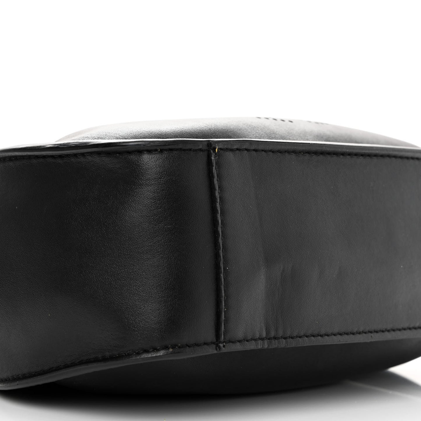 Eco Alter Nappa Perforated Logo Mini Crossbody Black
