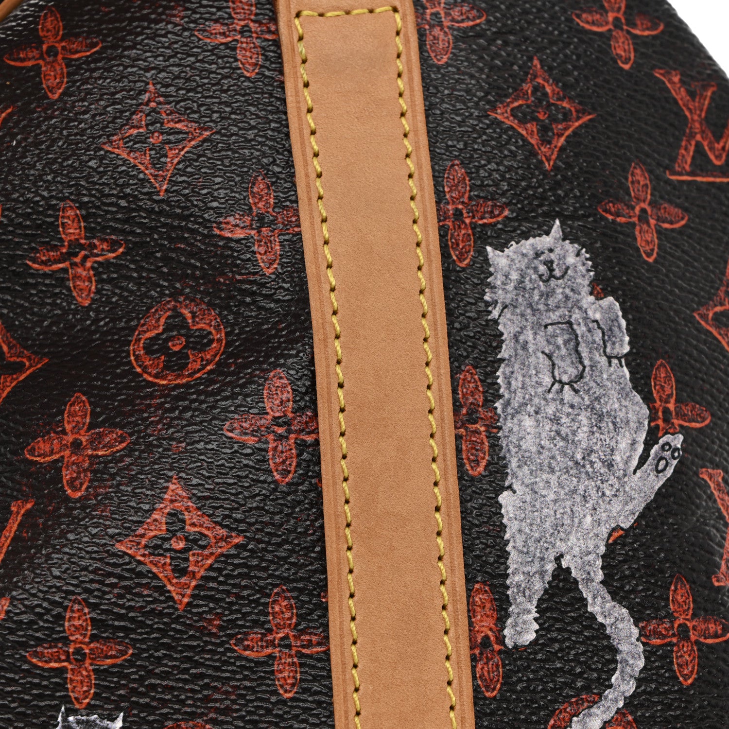 Louis Vuitton Catogram Speedy Bandouliere 30 Marron 1845023 Louis Vuitton Catogram Speedy Bandouliere 30 Marron 1845023