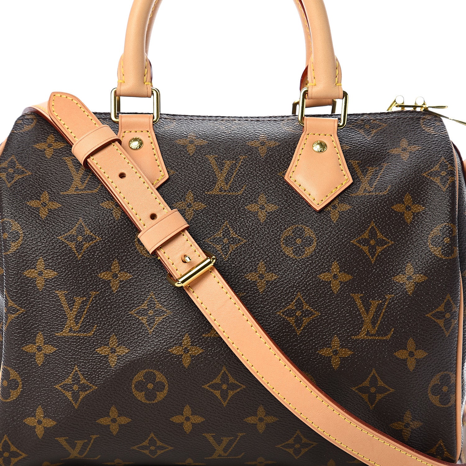 Louis Vuitton Monogram Speedy Bandouliere 25 9 of 9