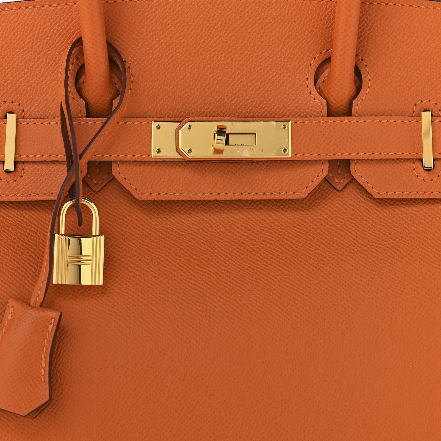 Epsom Birkin 30 Orange