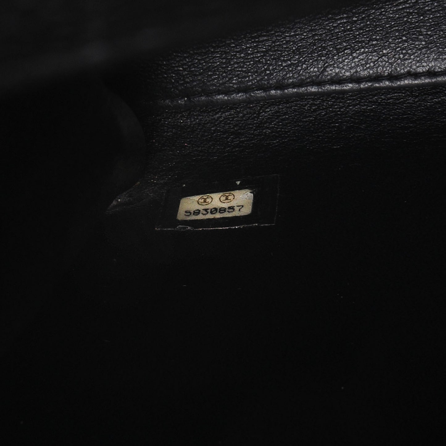Caviar Mademoiselle Kelly Flap Bag Black