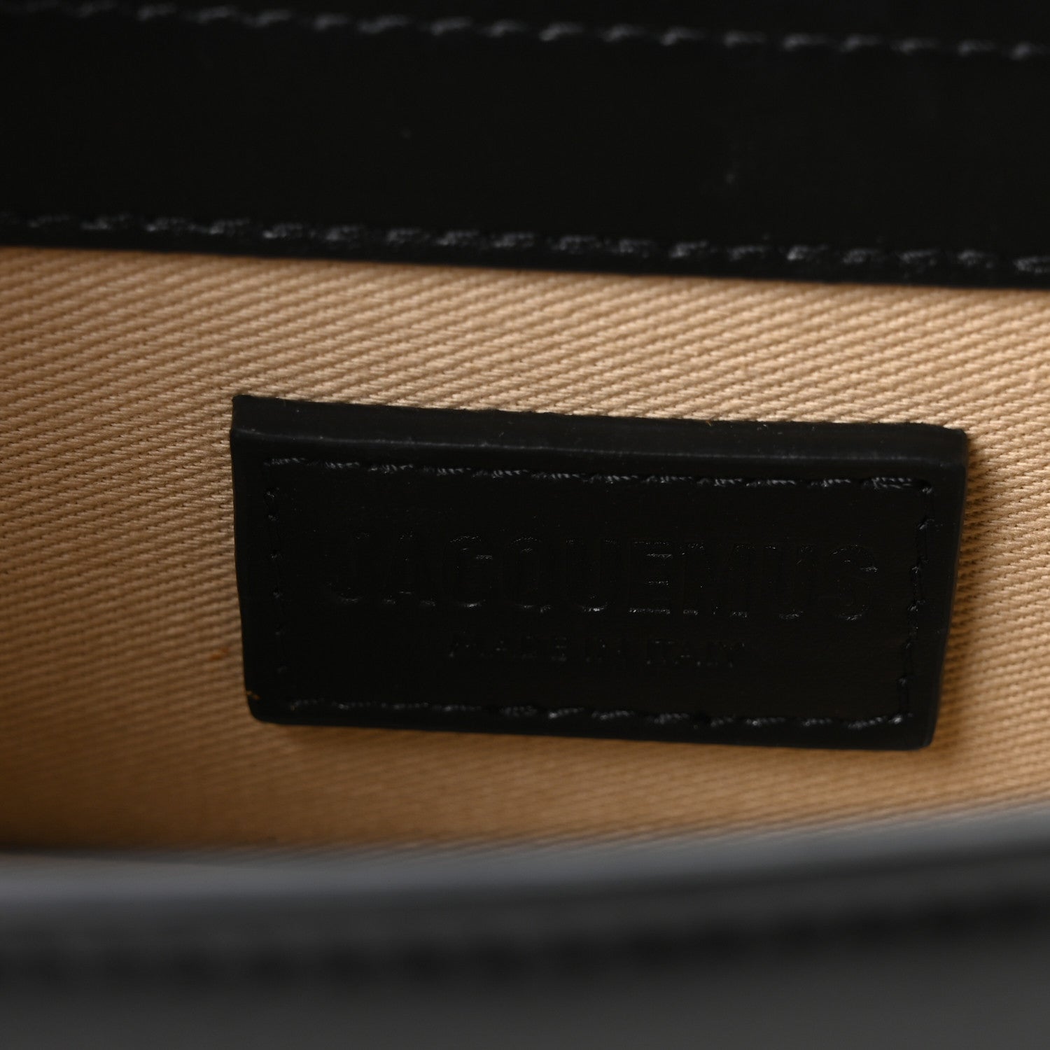Jacquemus Smooth Calfskin Le Bambino Black 6 of 9