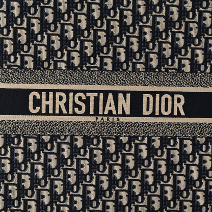 Christian Dior Oblique Large Book Tote Blue Multicolor 8 of 10