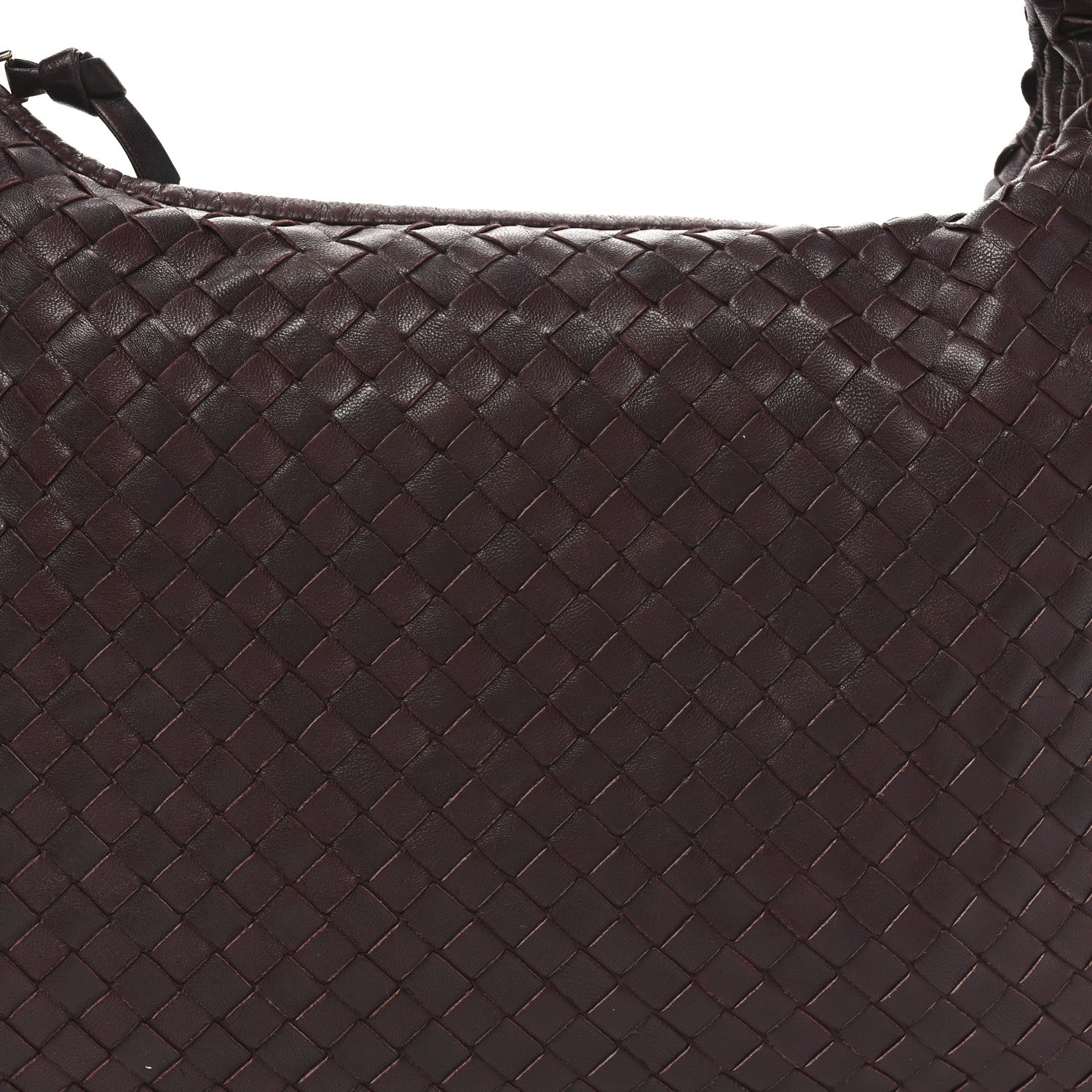 Bottega Veneta Nappa Intrecciato Medium Veneta Hobo Dark Red 9 of 11