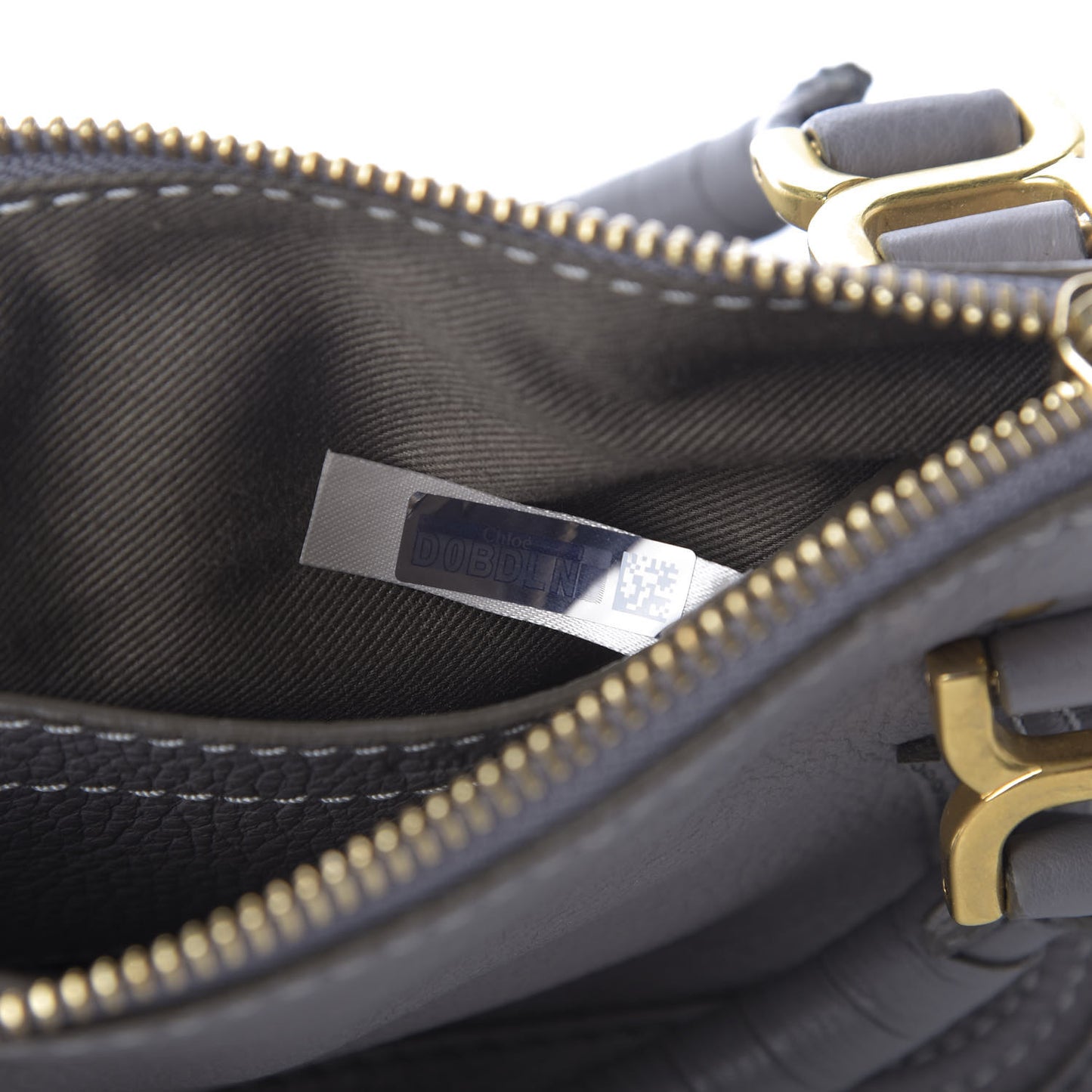 Calfskin Mini Marcie Satchel Cashmere Grey