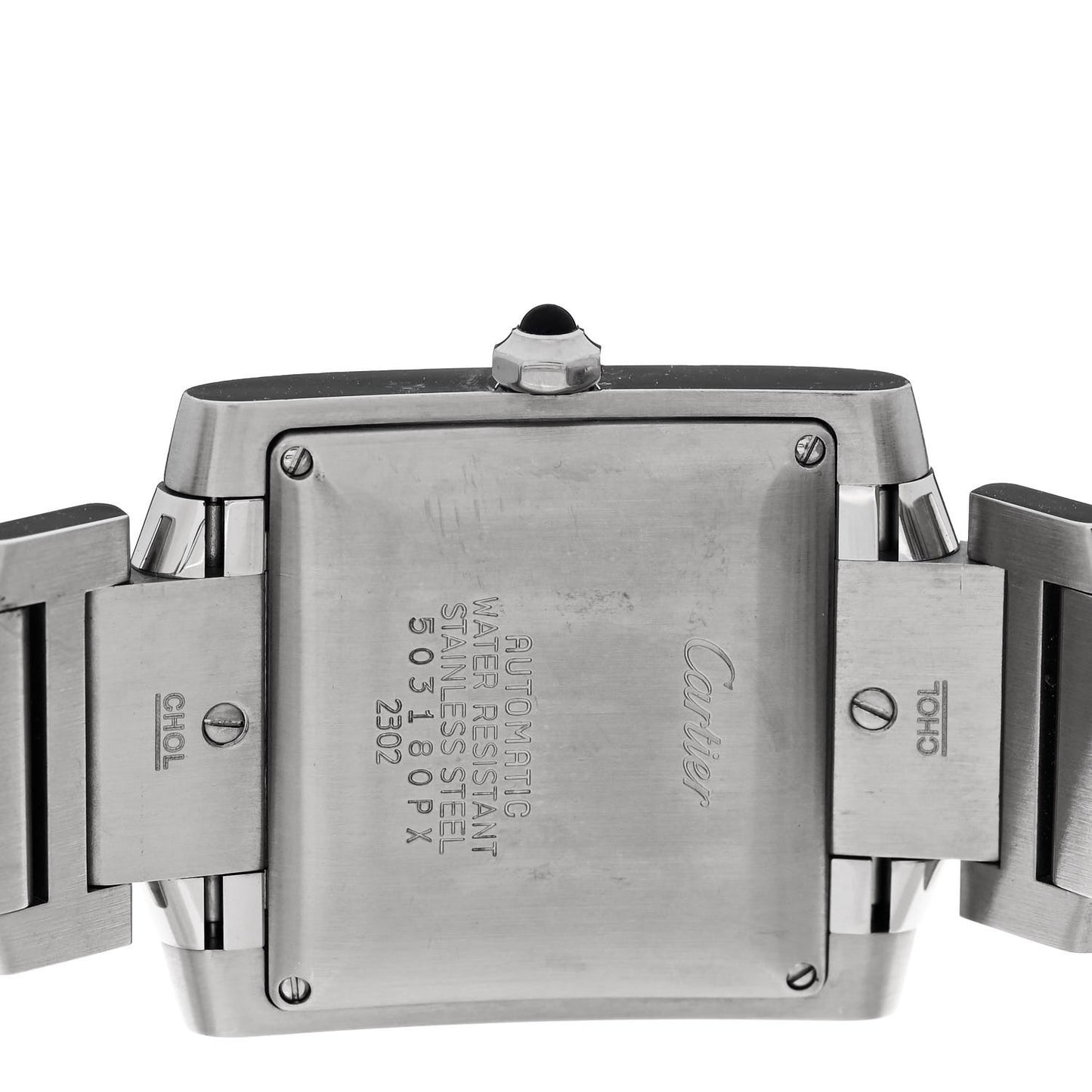 Stainless Steel 28mm Tank Francaise Automatic Watch