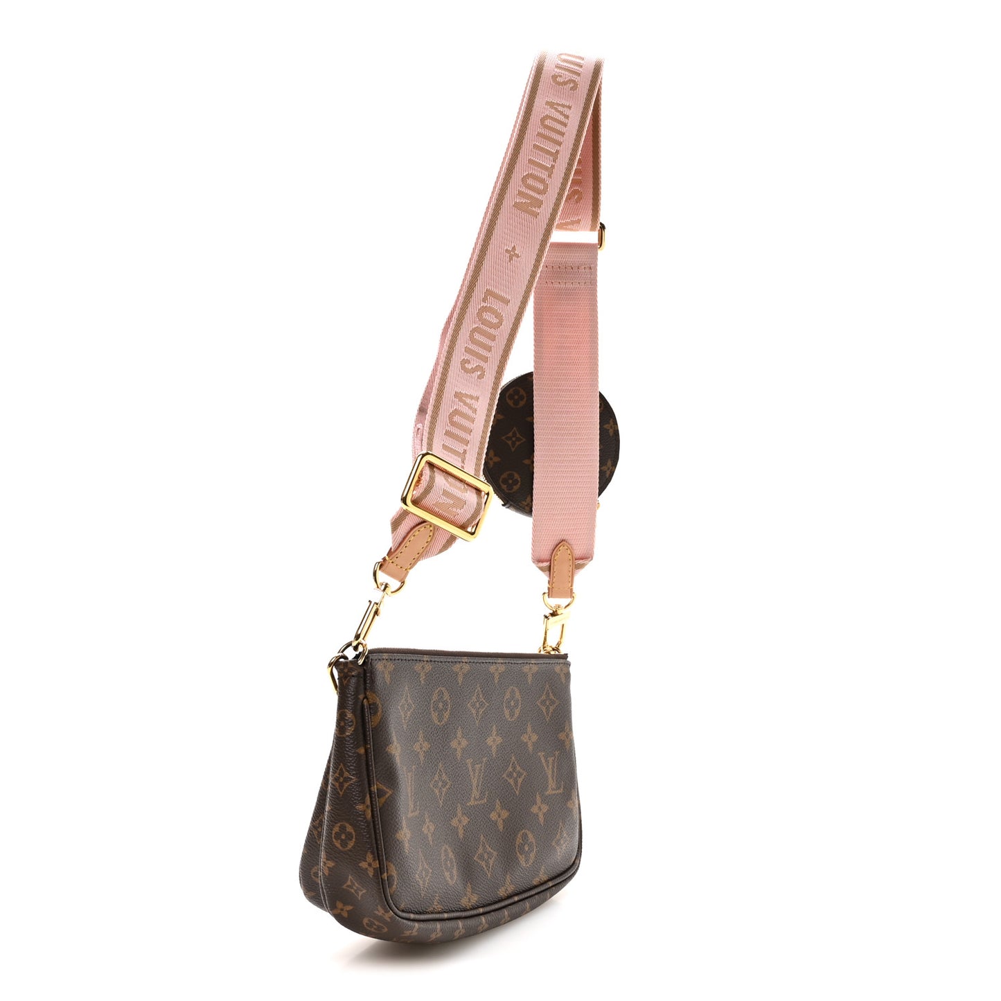 Monogram Multi Pochette Accessories Rose Clair