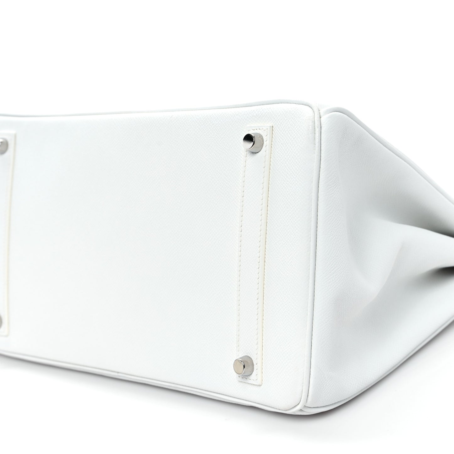 Epsom Birkin 35 White