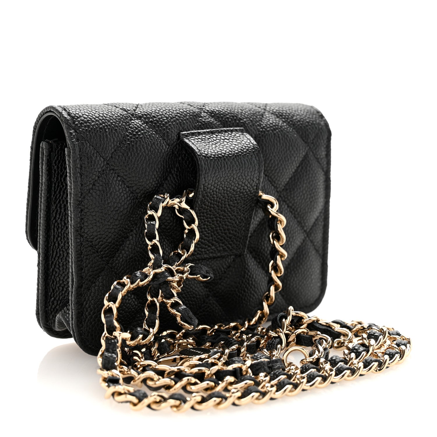 Chanel Caviar Quilted Belt Bag Black 3 of 10