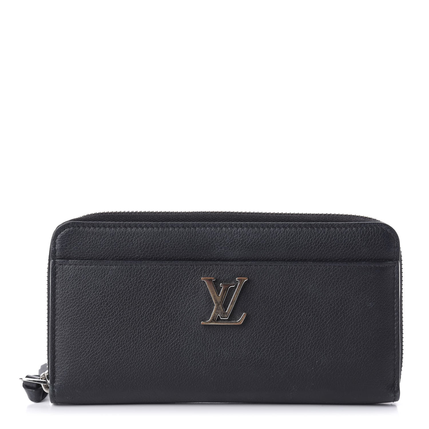 Louis Vuitton Calfskin Zippy Lockme Wallet Black 1 of 8