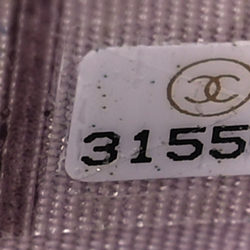 Chanel Caviar Quilted Chevron Boy Card Holder Light Purple 8 of 11
