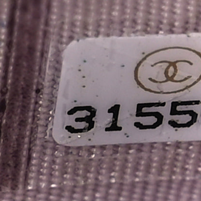 Chanel Caviar Quilted Chevron Boy Card Holder Light Purple 8 of 11
