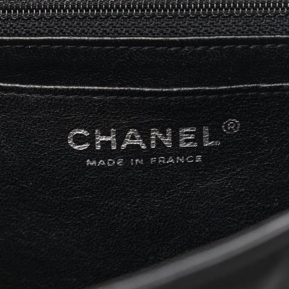 Chanel Lambskin Quilted Jumbo Flap Bijoux Chain Black 6 of 12