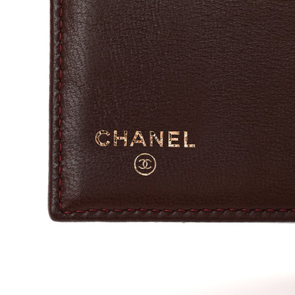 Chanel Lambskin Quilted Large Flap Wallet Black 6 of 8