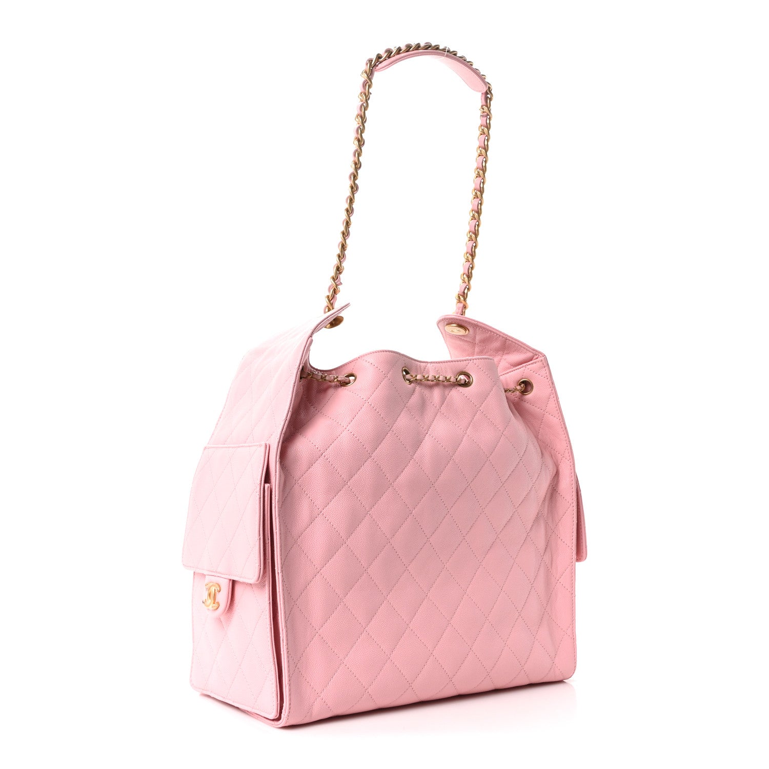 Chanel Caviar Quilted Medium Chanel 25 Handbag Light Pink 4 of 11