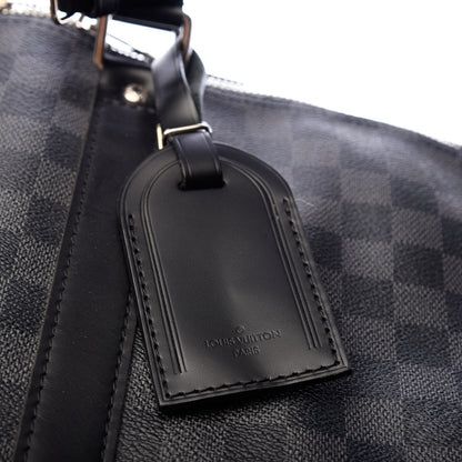Louis Vuitton Damier Graphite Keepall Bandouliere 55 6 of 8