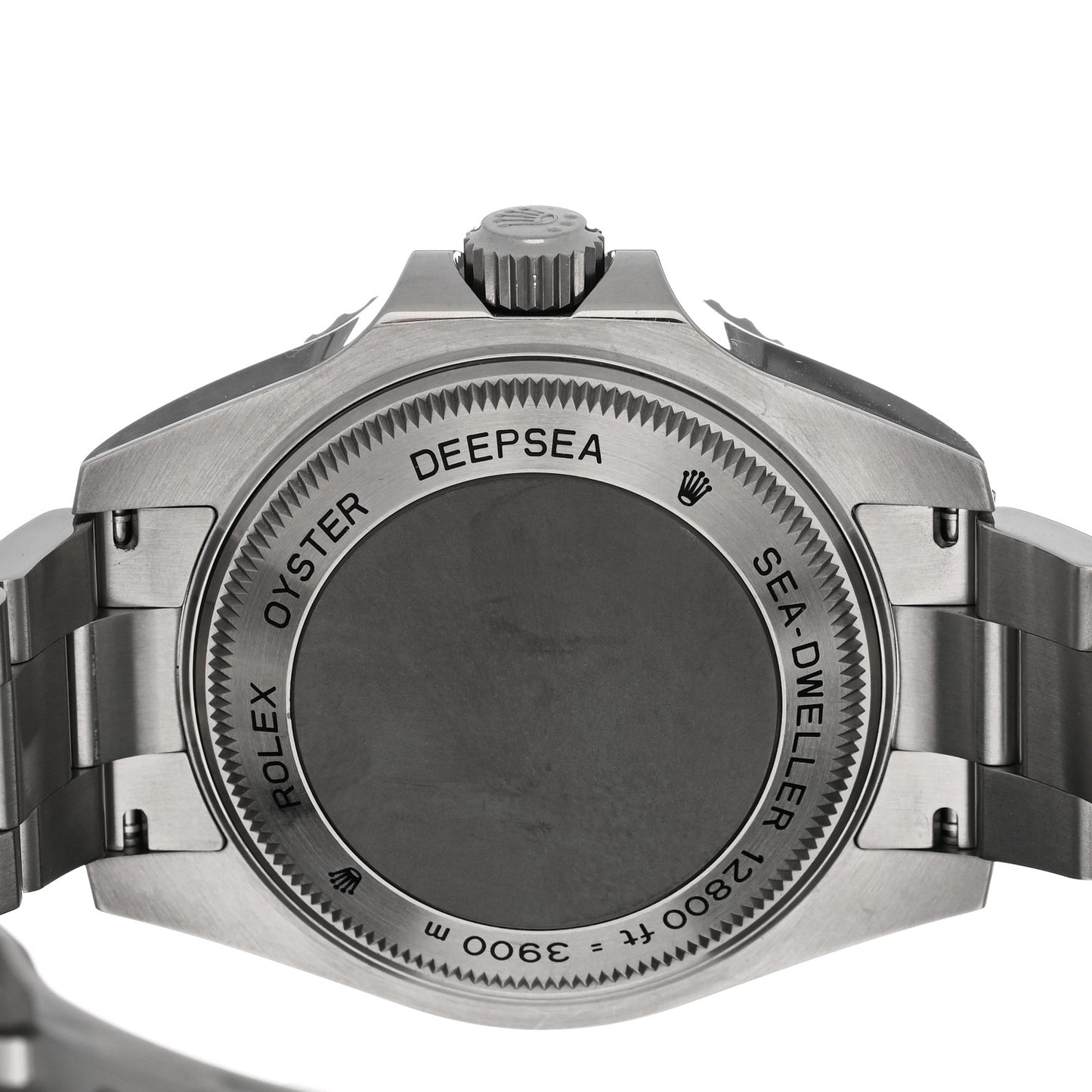Stainless Steel 44mm Oyster Perpetual Date Sea-Dweller Deepsea Watch Black 116660