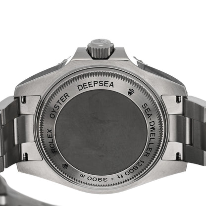 Rolex Stainless Steel 44mm Oyster Perpetual Date Sea-Dweller Deepsea Watch Black 116660 4 of 4
