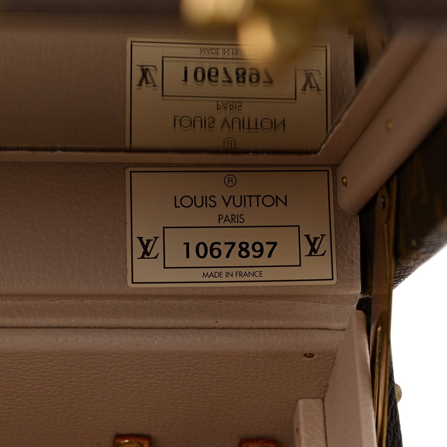 Monogram Boite Bouteilles et Glace Beauty Train Case