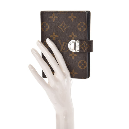 Louis Vuitton Monogram Koala Small Ring Agenda Cover Black 2 of 6