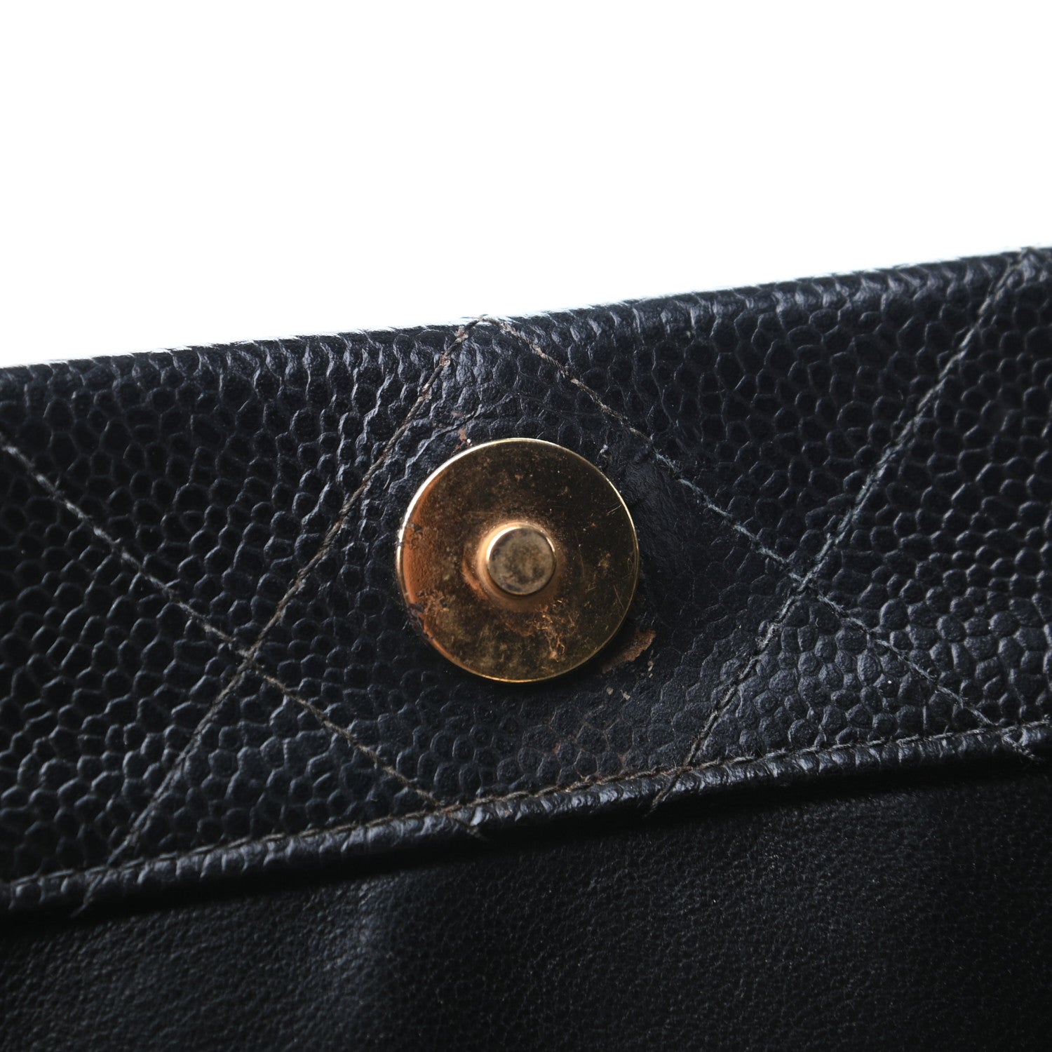 Chanel Caviar Quilted Shopper Tote Black 9 of 13