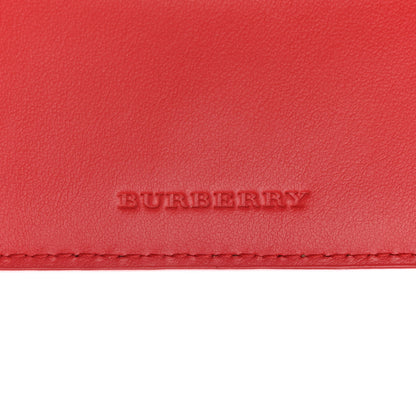 Burberry House Check Luna French Wallet Red 7 of 10