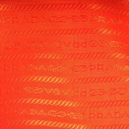Prada Saffiano Lux Large Tote Papaya 8 of 9