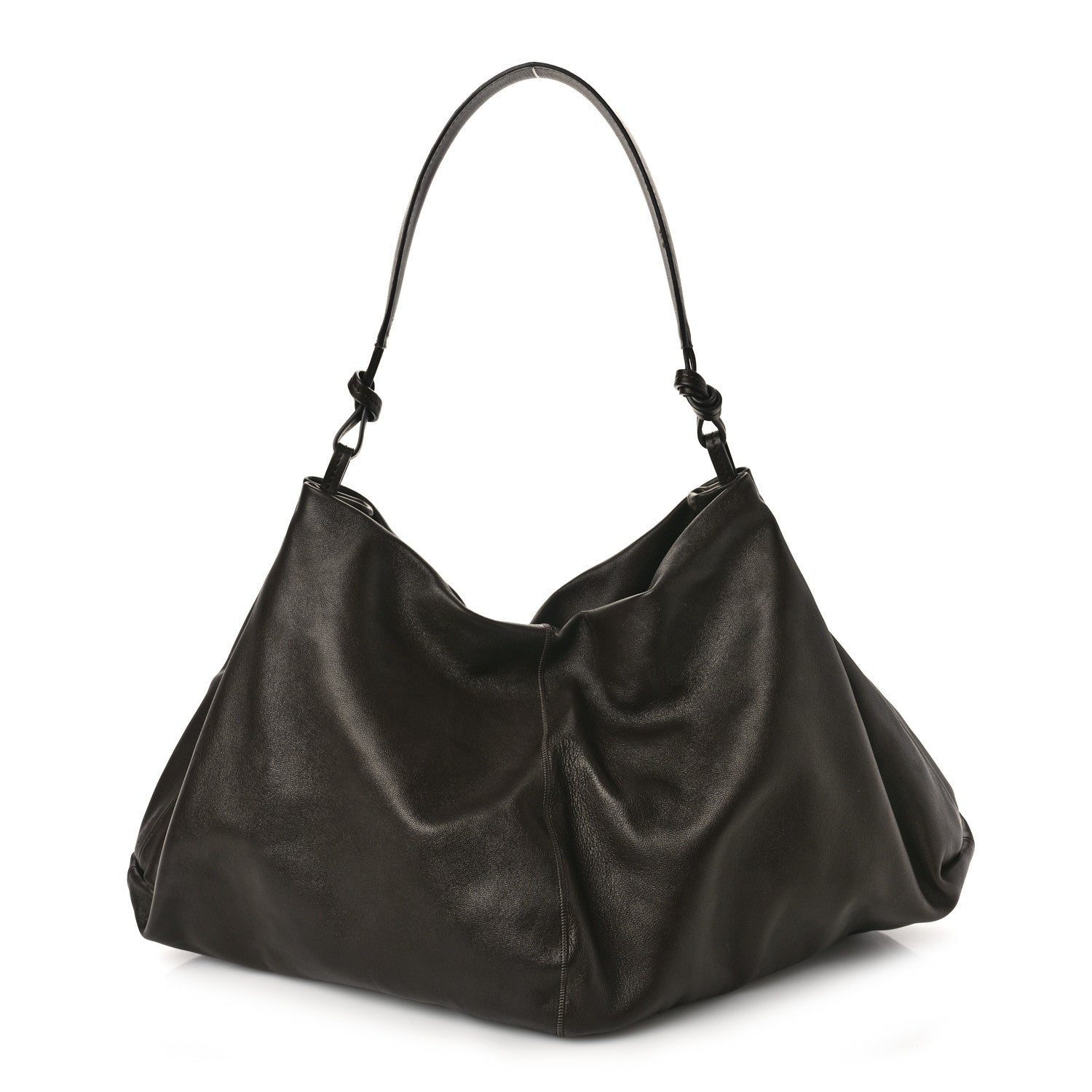 The Row Nappa Samia Bag Dark Brown 1 of 9