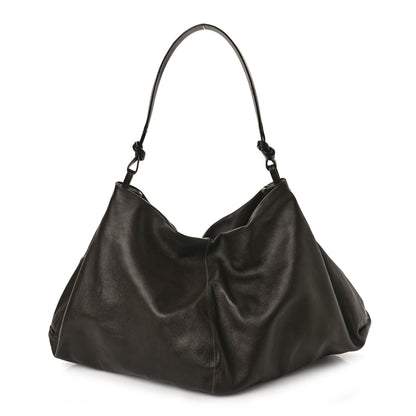 The Row Nappa Samia Bag Dark Brown 1 of 9