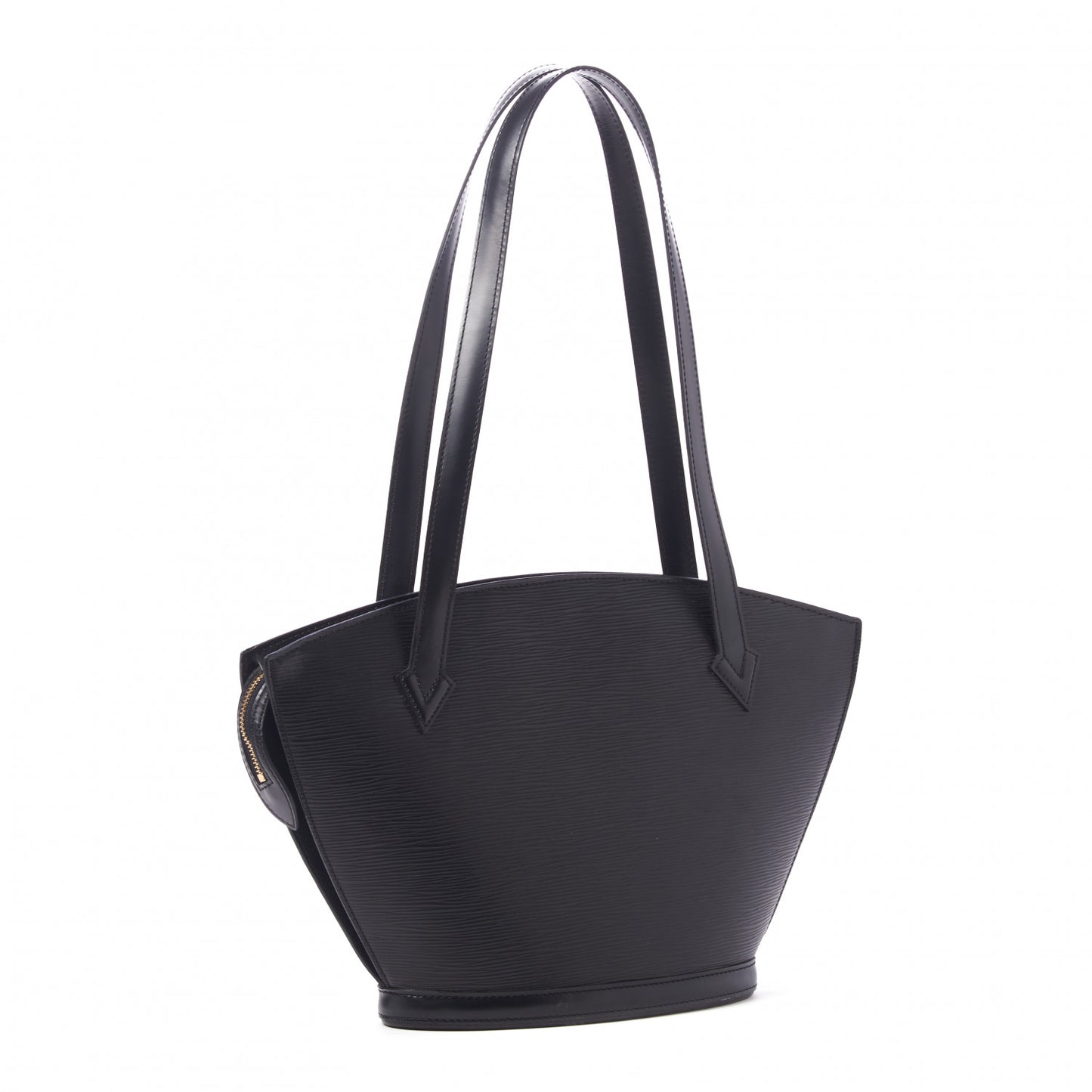 Epi Saint Jacques PM Long Straps Black