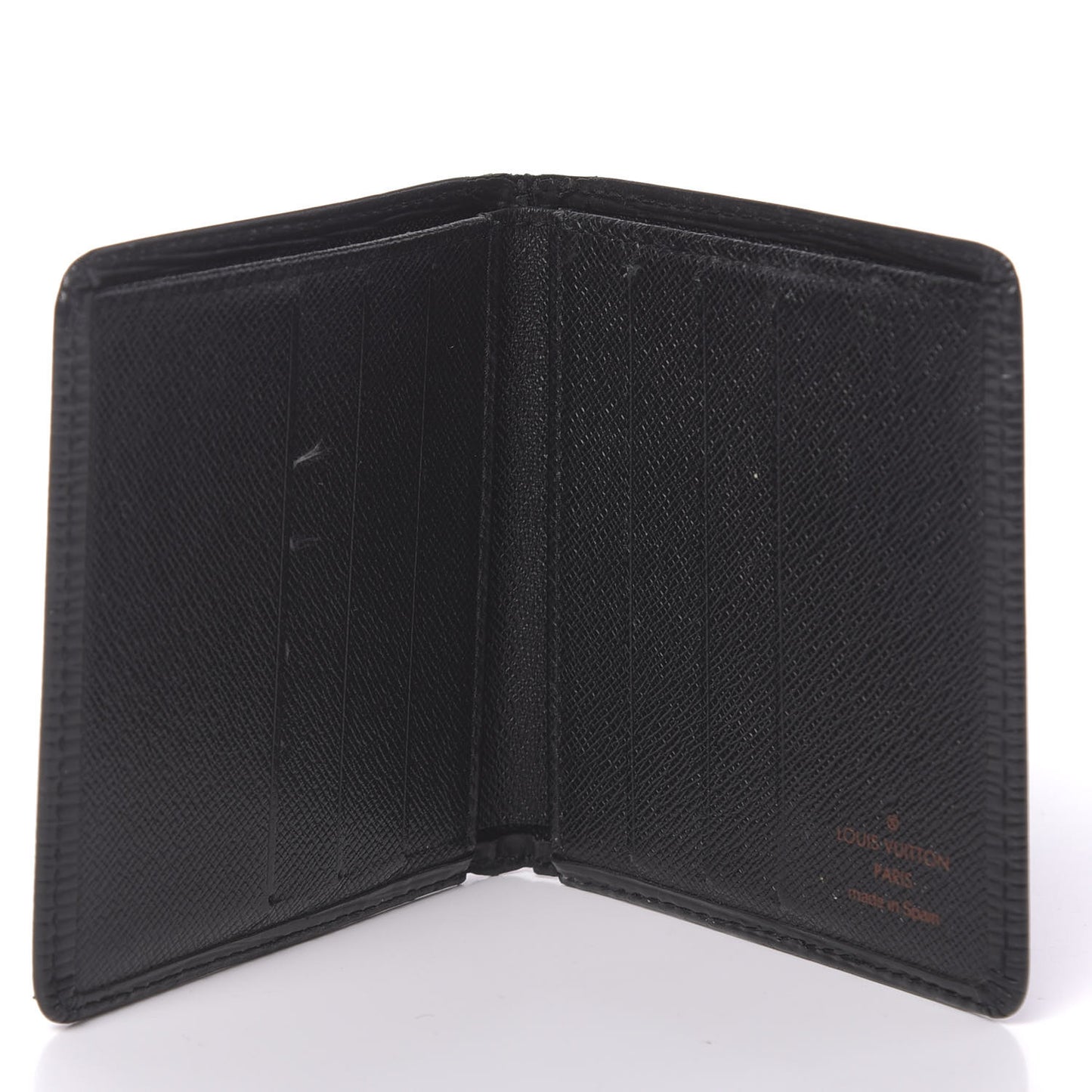 Epi 6 Card Billfold Wallet Black