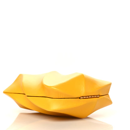 Bottega Veneta Calfskin The Whirl Bag Yellow 4 of 9