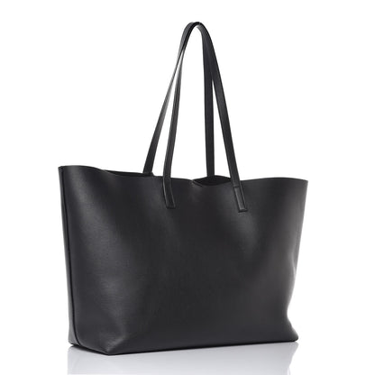 Saint Laurent Calfskin Large Shopping Tote Black 4 of 10