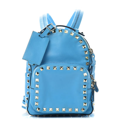 Valentino Garavani Calfskin Mini Rockstud Backpack Parrot 1 of 9
