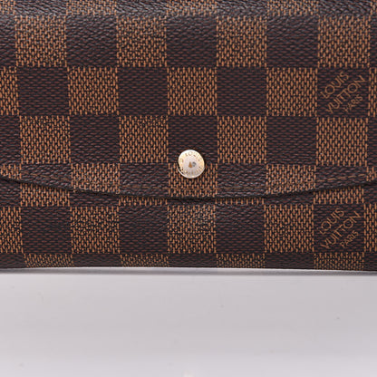 Louis Vuitton Damier Ebene Emilie Wallet 8 of 13