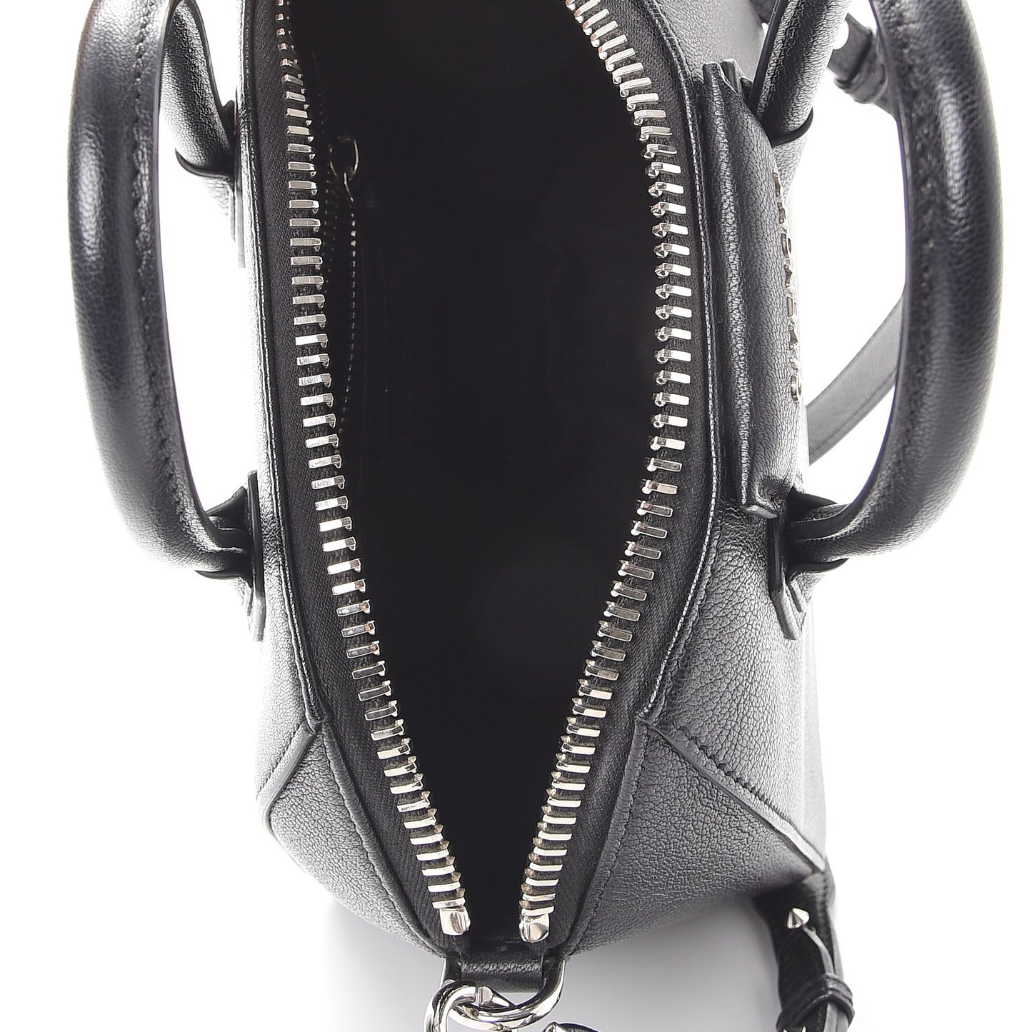 Sugar Goatskin Mini Antigona Black