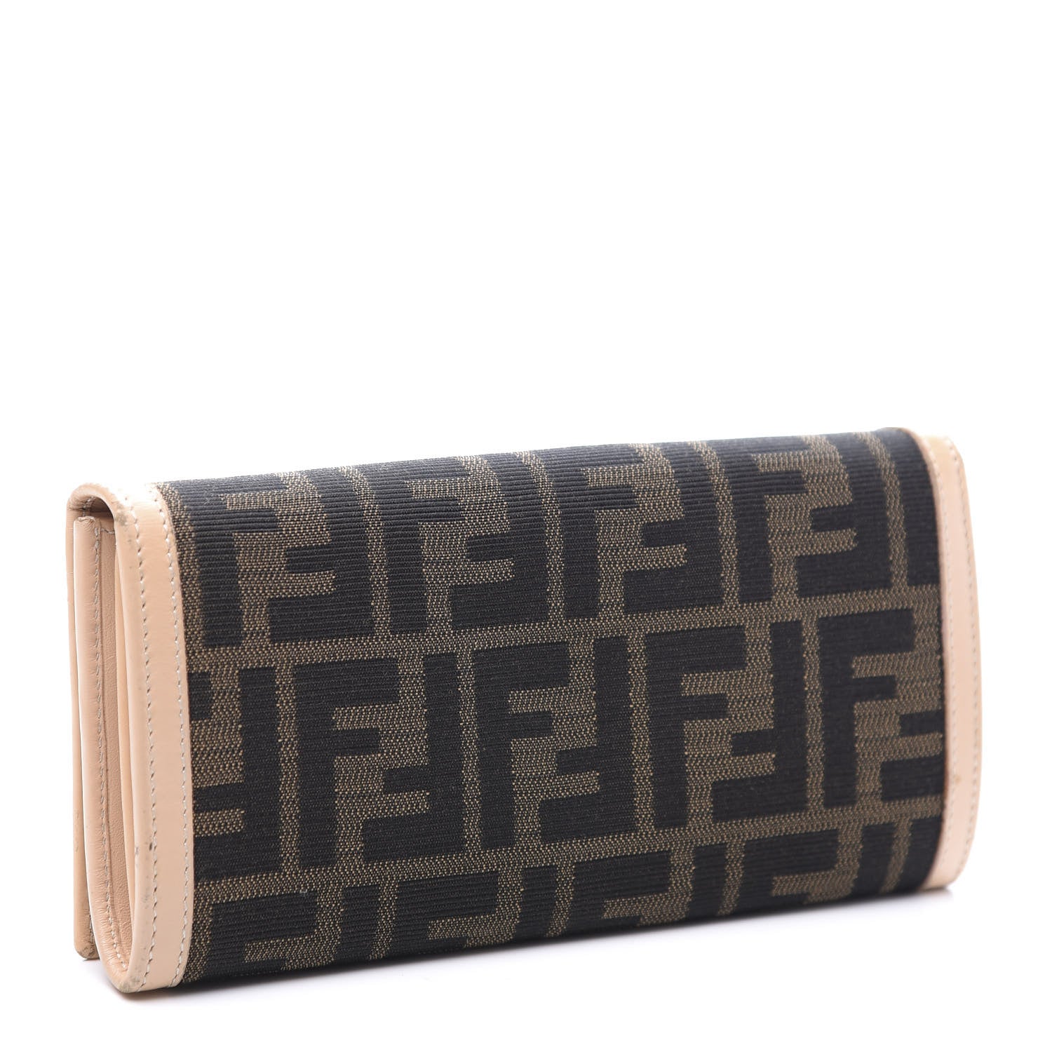 Fendi Zucca Long Chef Wallet Tobacco 2 of 11
